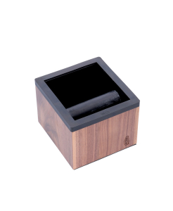 Walnut knock box La Marzocco