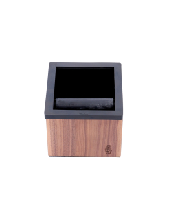Walnut knock box La Marzocco