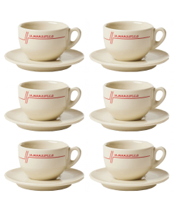 Set 6 Cani Cappuccino La Marzocco Legacy Cups